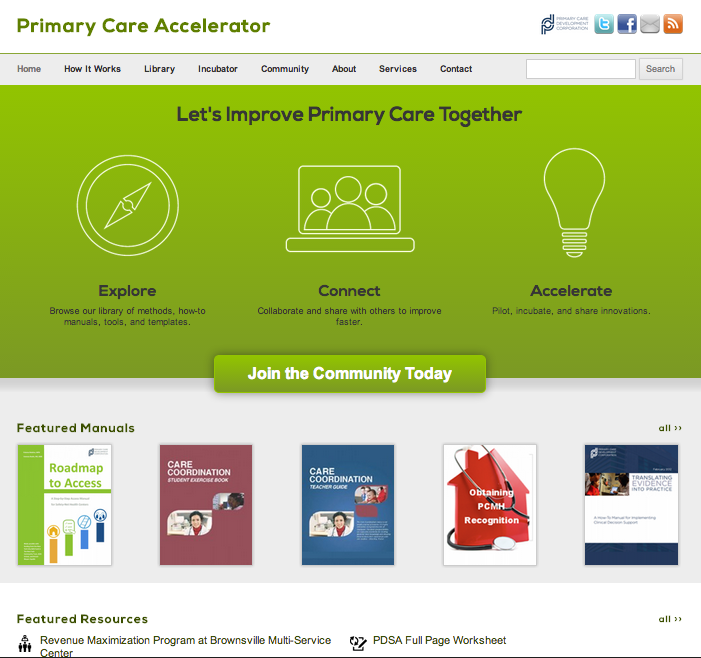 PCDC – Primary Care Accellerator